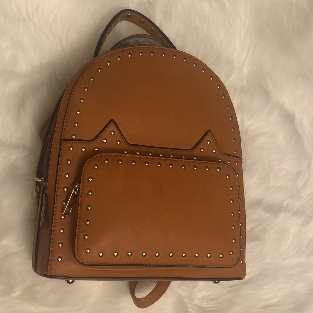 Caramel color backpack